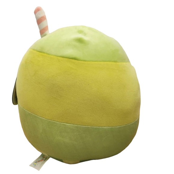 Squishmallow 11 12" Jean Apple Juice Box Soft Green Sweet Fruit Drink Plush NWT - Picture 3 of 3